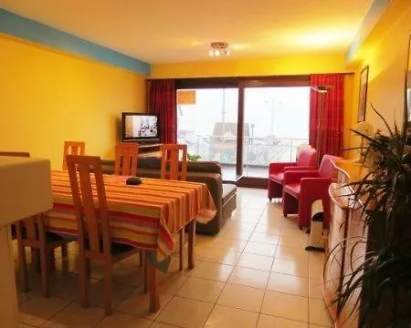 Seaview De Zandkorrel - - App 6 Personen Met Zeezicht Op Topligging 公寓 米德尔克尔克